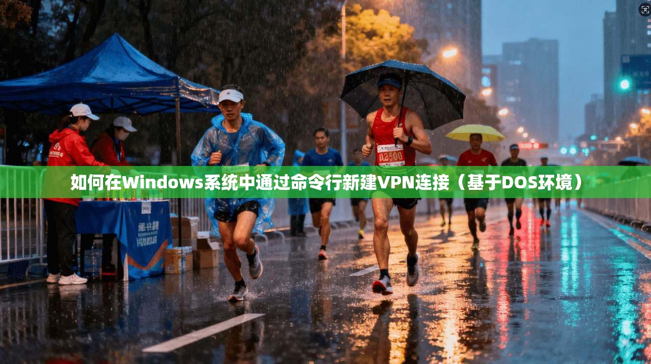 如何在Windows系统中通过命令行新建VPN连接（基于DOS环境）