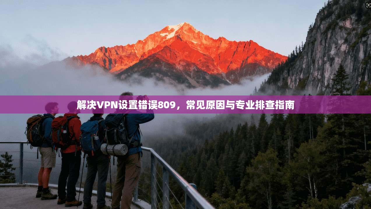 解决VPN设置错误809，常见原因与专业排查指南