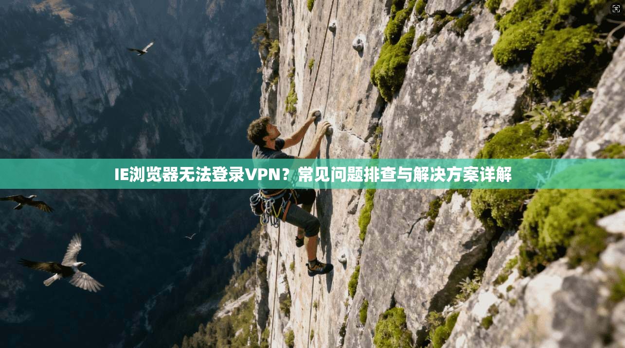 IE浏览器无法登录VPN？常见问题排查与解决方案详解