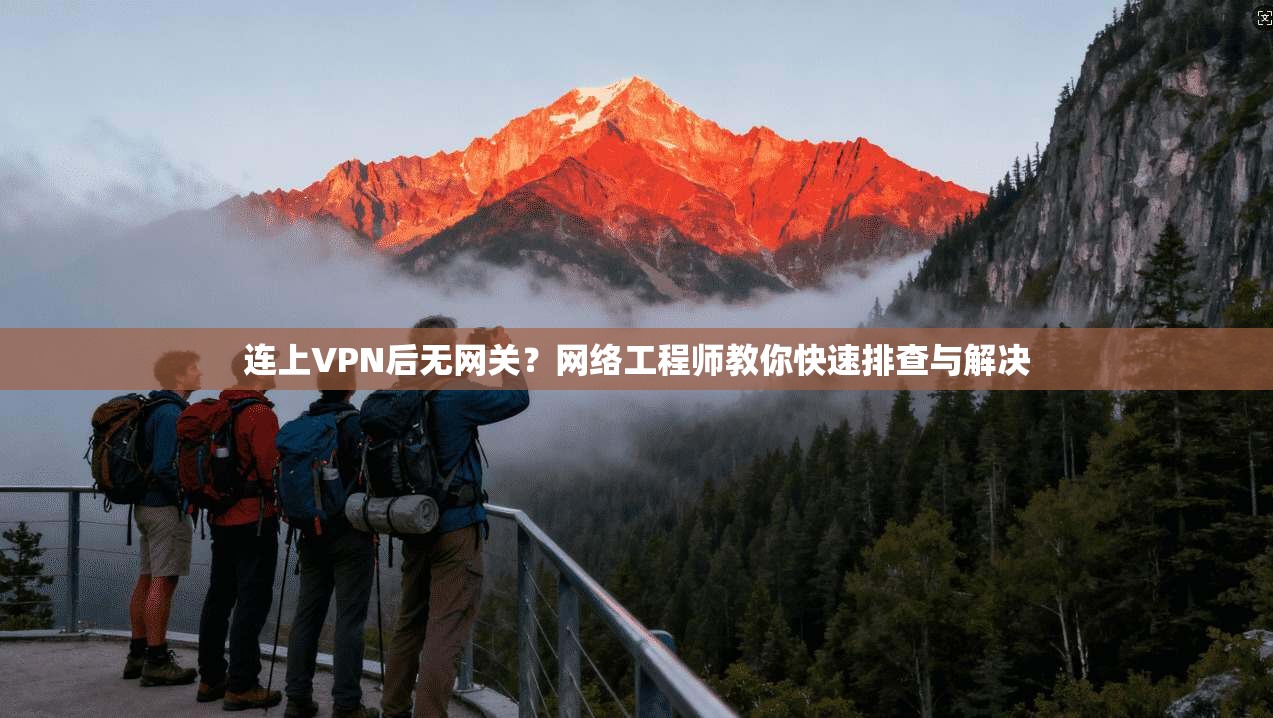 连上VPN后无网关？网络工程师教你快速排查与解决
