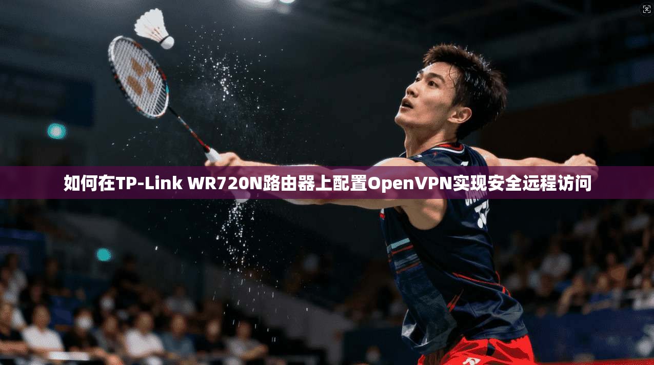 如何在TP-Link WR720N路由器上配置OpenVPN实现安全远程访问