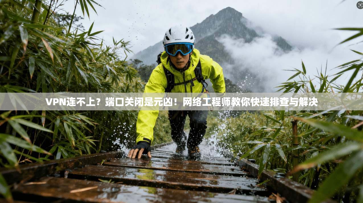 VPN连不上?端口关闭是元凶!网络工程师教你快速排查与解决