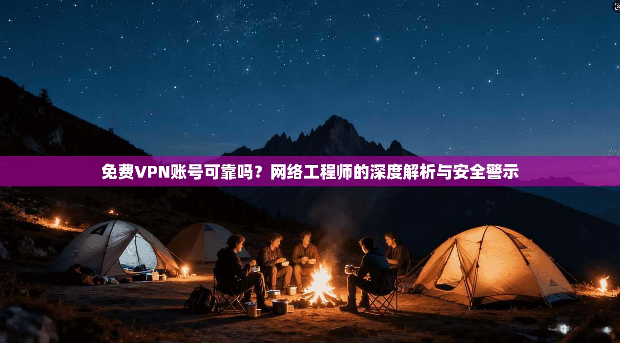 免费VPN账号可靠吗？网络工程师的深度解析与安全警示
