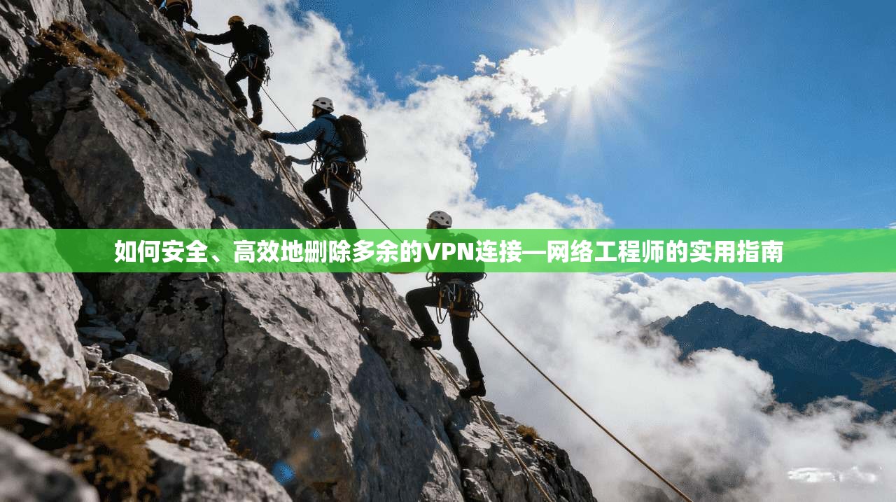 如何安全、高效地删除多余的VPN连接—网络工程师的实用指南