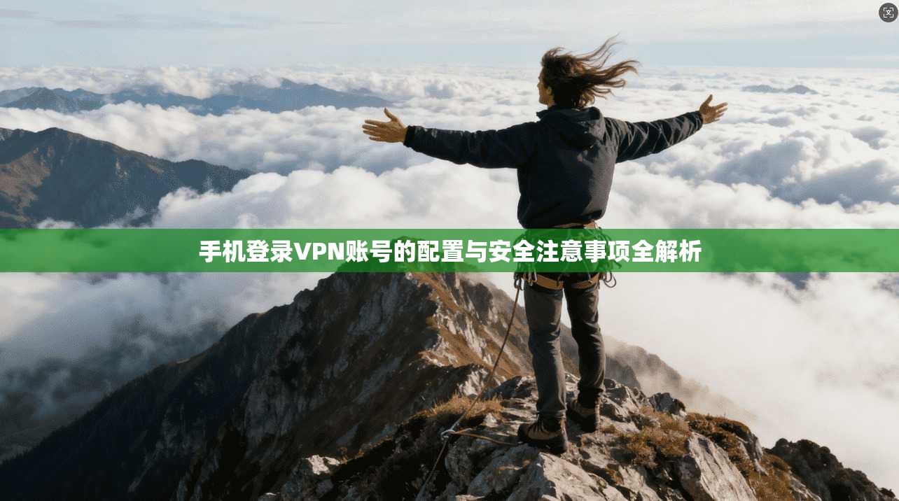 手机登录VPN账号的配置与安全注意事项全解析