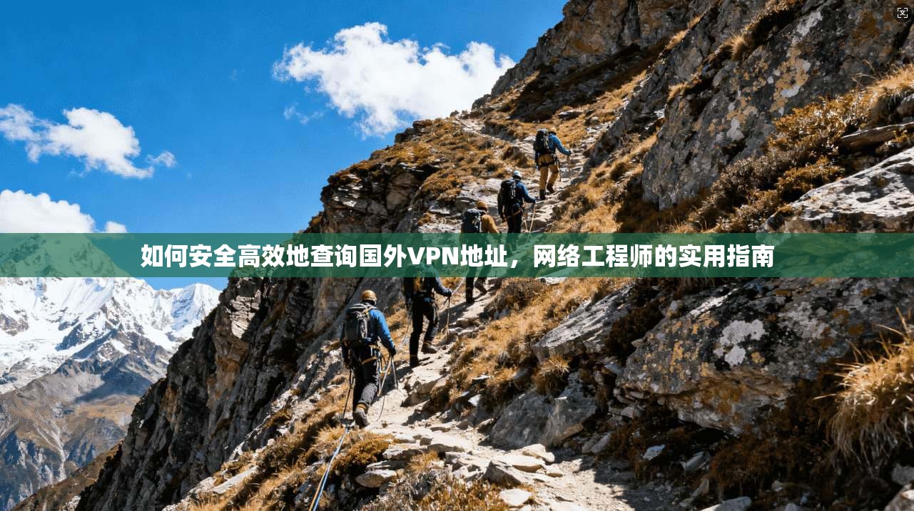 如何安全高效地查询国外VPN地址，网络工程师的实用指南