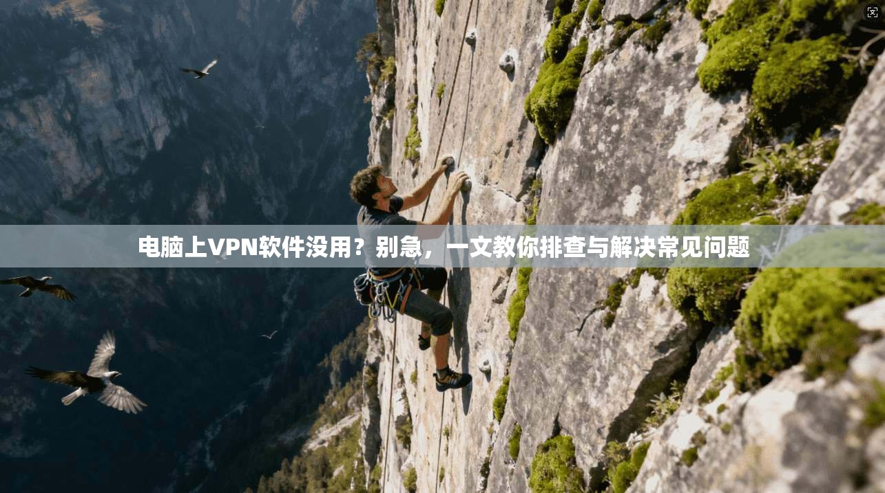 电脑上VPN软件没用？别急，一文教你排查与解决常见问题