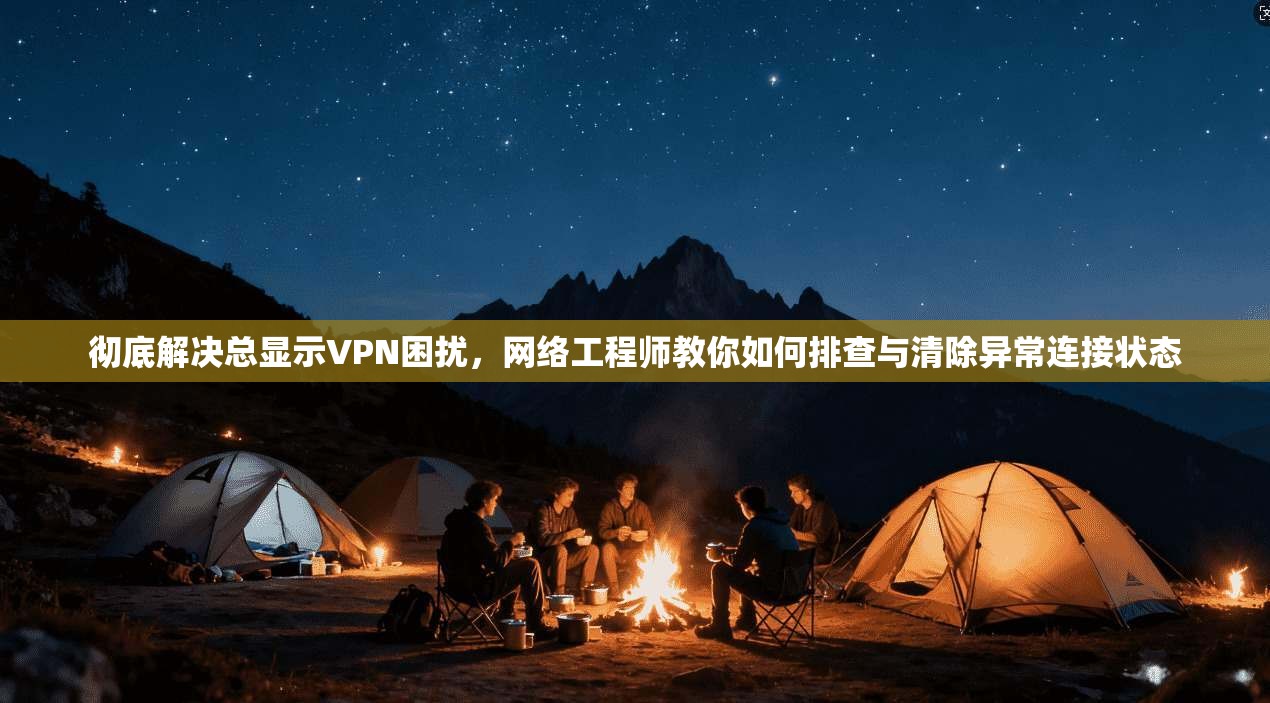 彻底解决总显示VPN困扰,网络工程师教你如何排查与清除异常连接状态