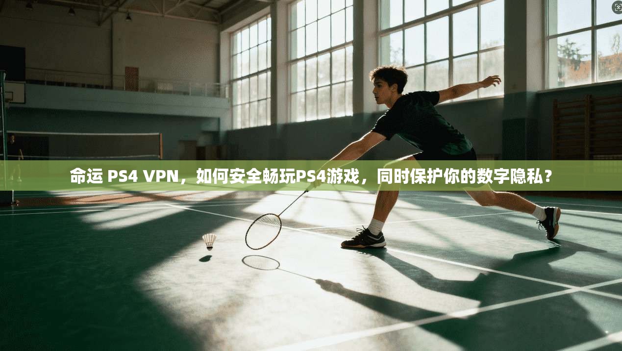 命运 PS4 VPN，如何安全畅玩PS4游戏，同时保护你的数字隐私？