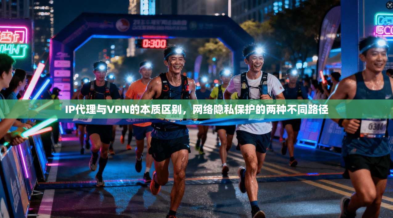 IP代理与VPN的本质区别，网络隐私保护的两种不同路径