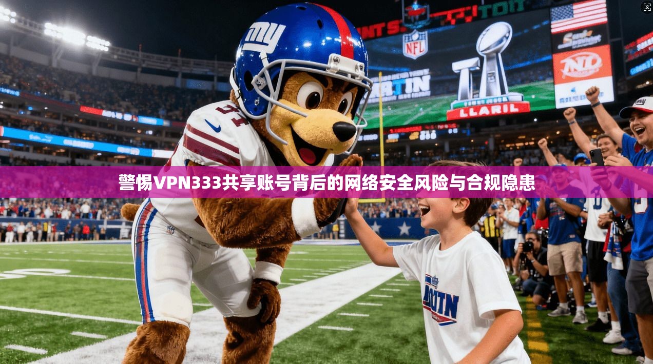 警惕VPN333共享账号背后的网络安全风险与合规隐患