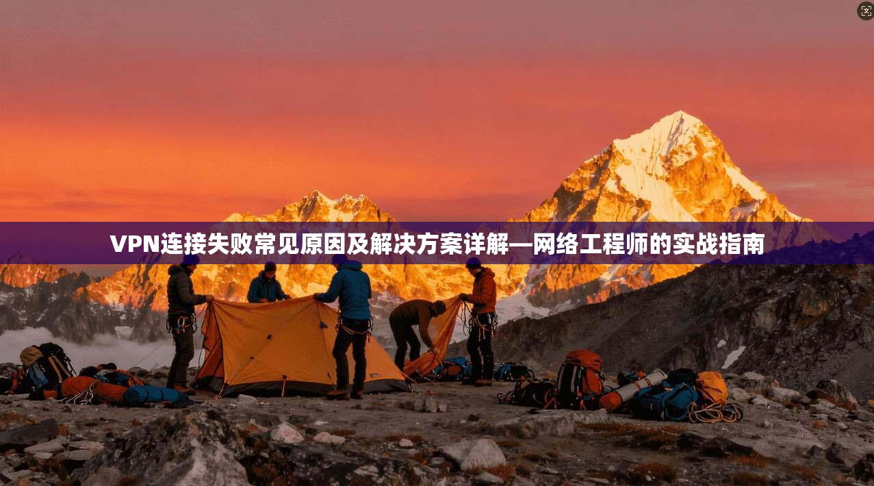 VPN连接失败常见原因及解决方案详解—网络工程师的实战指南