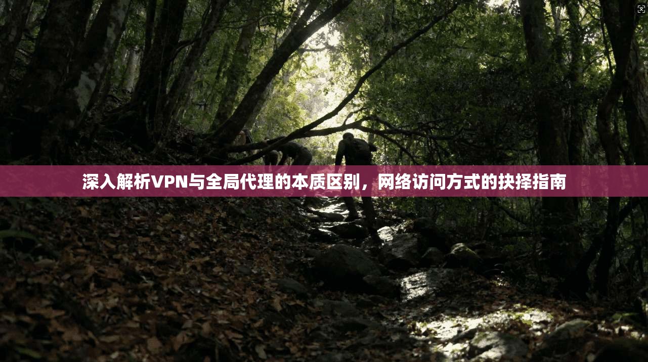 深入解析VPN与全局代理的本质区别,网络访问方式的抉择指南