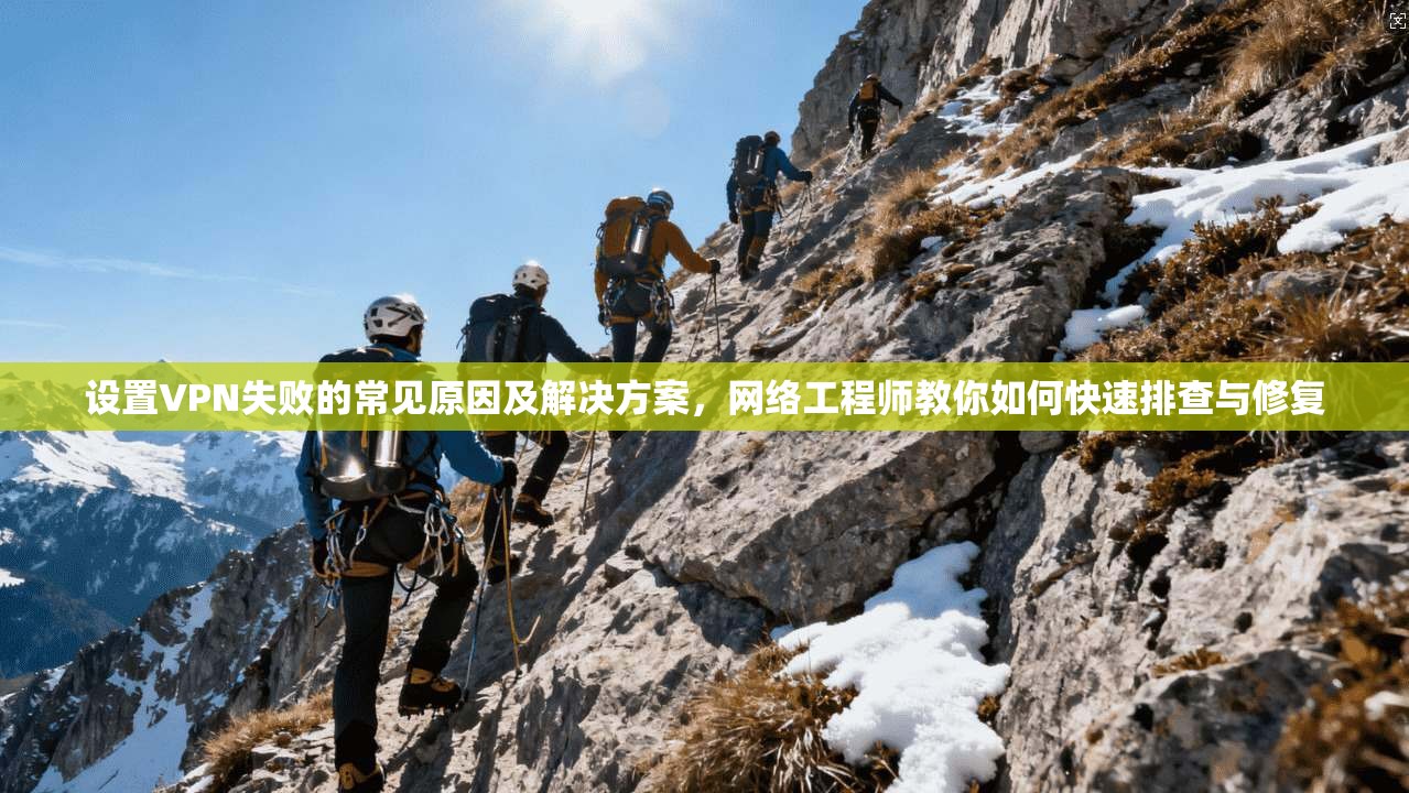 设置VPN失败的常见原因及解决方案,网络工程师教你如何快速排查与修复