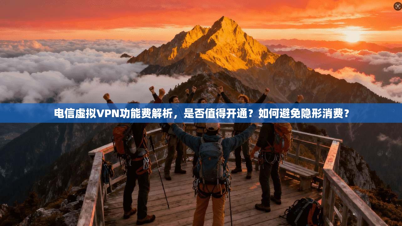 电信虚拟VPN功能费解析,是否值得开通?如何避免隐形消费?