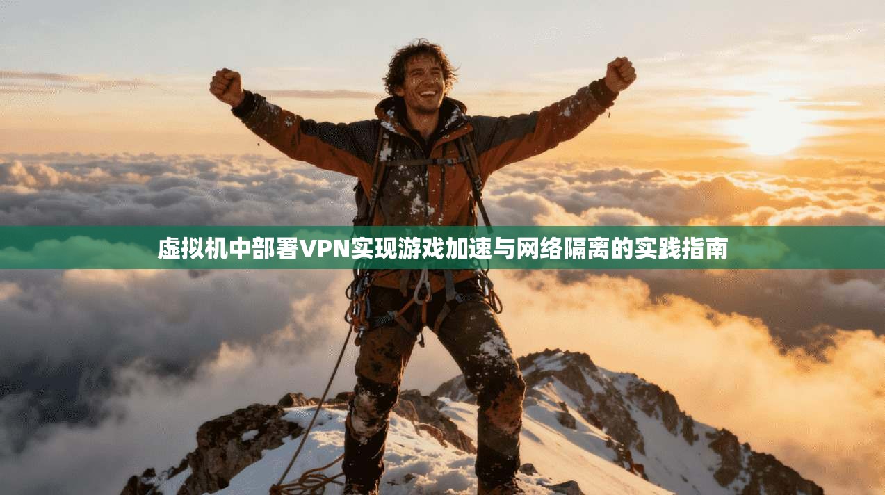 虚拟机中部署VPN实现游戏加速与网络隔离的实践指南