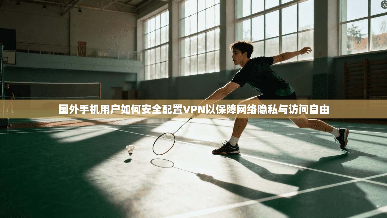 国外手机用户如何安全配置VPN以保障网络隐私与访问自由
