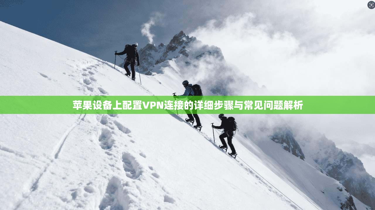 苹果设备上配置VPN连接的详细步骤与常见问题解析