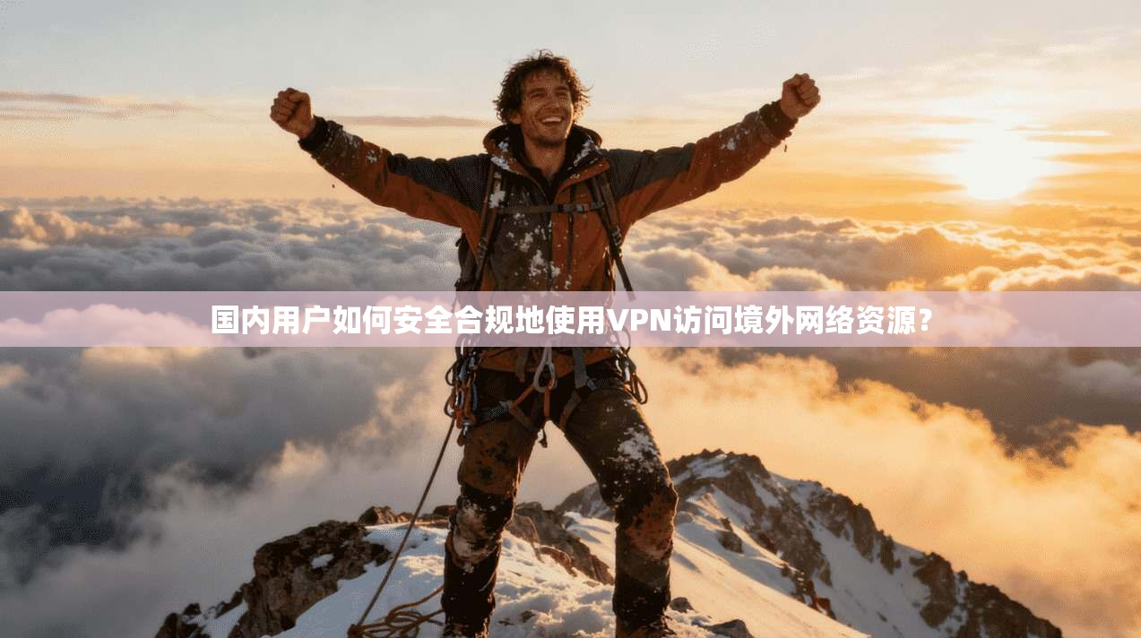 国内用户如何安全合规地使用VPN访问境外网络资源?