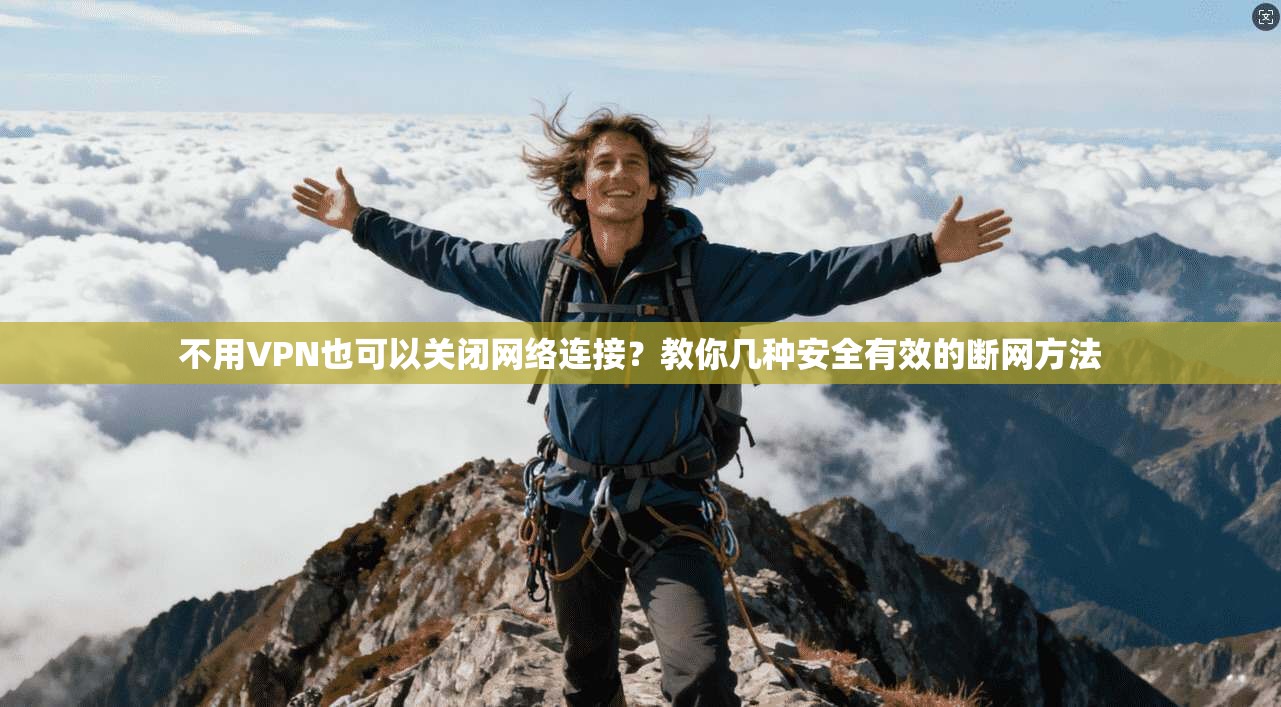 不用VPN也可以关闭网络连接？教你几种安全有效的断网方法