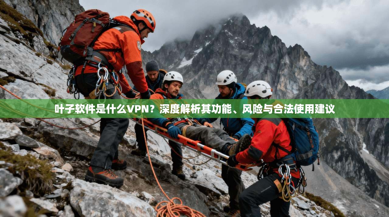 叶子软件是什么VPN?深度解析其功能、风险与合法使用建议