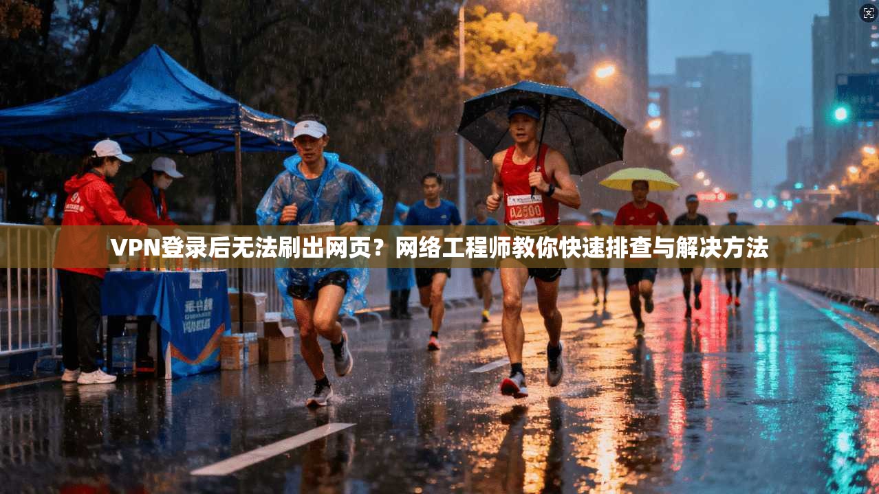 VPN登录后无法刷出网页？网络工程师教你快速排查与解决方法
