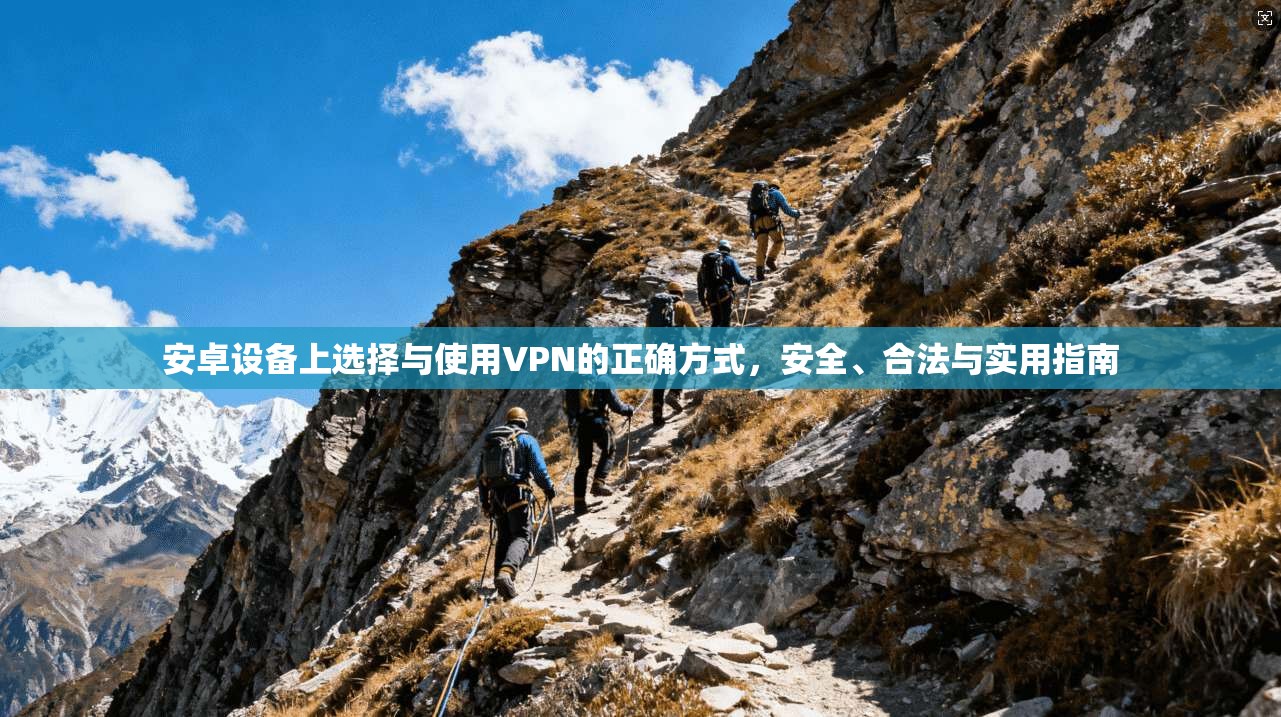 安卓设备上选择与使用VPN的正确方式，安全、合法与实用指南