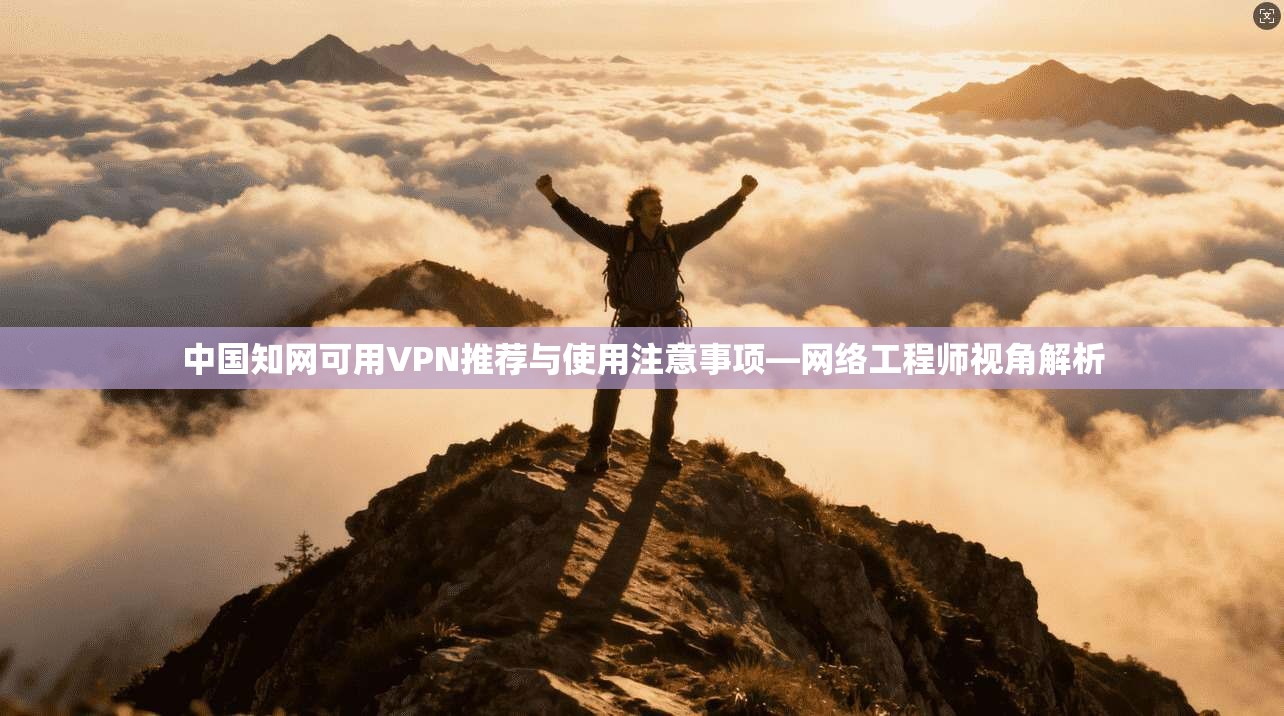 中国知网可用VPN推荐与使用注意事项—网络工程师视角解析