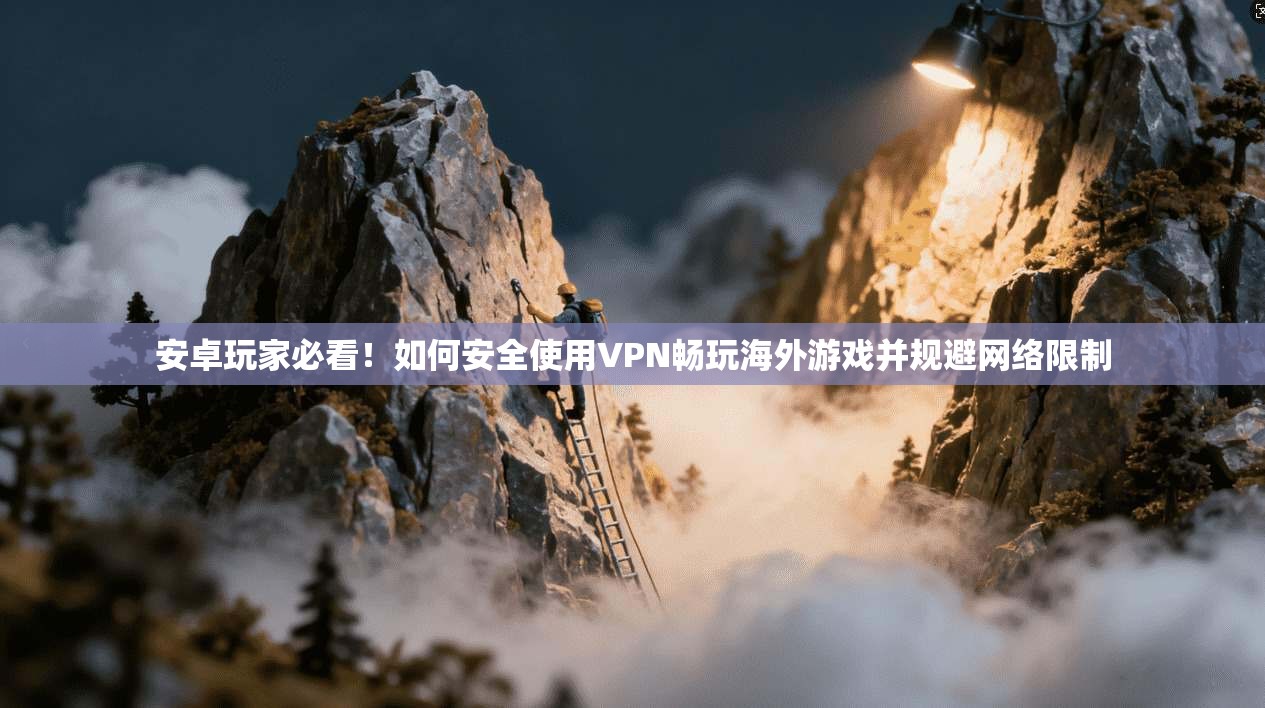 安卓玩家必看！如何安全使用VPN畅玩海外游戏并规避网络限制