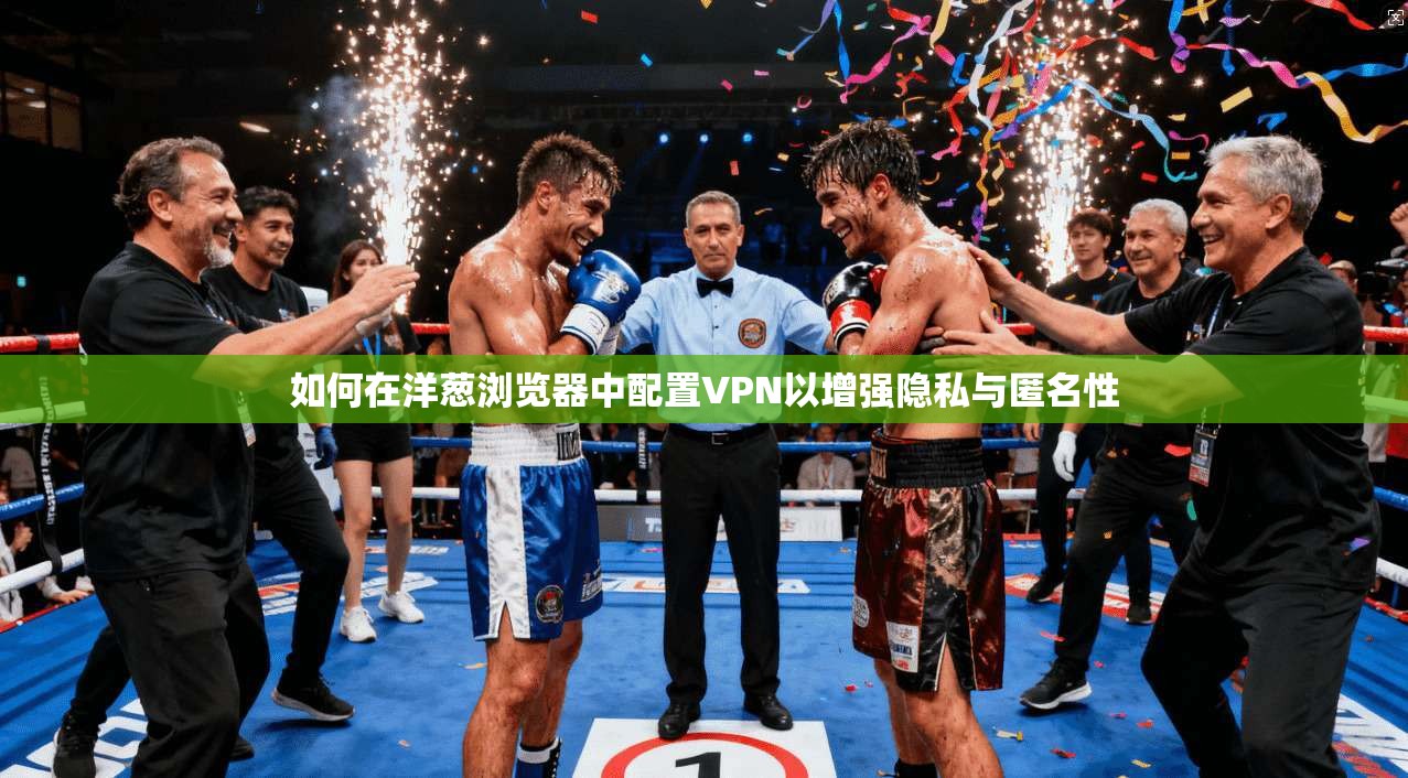 如何在洋葱浏览器中配置VPN以增强隐私与匿名性