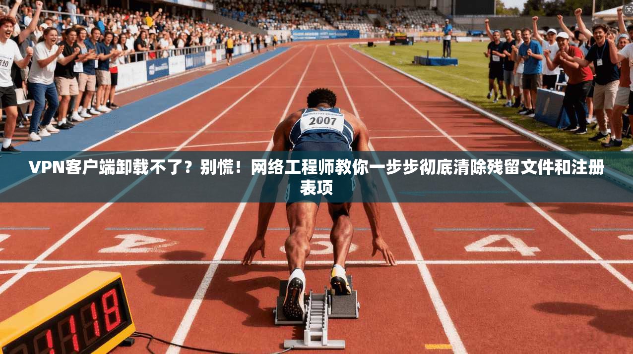 VPN客户端卸载不了？别慌！网络工程师教你一步步彻底清除残留文件和注册表项