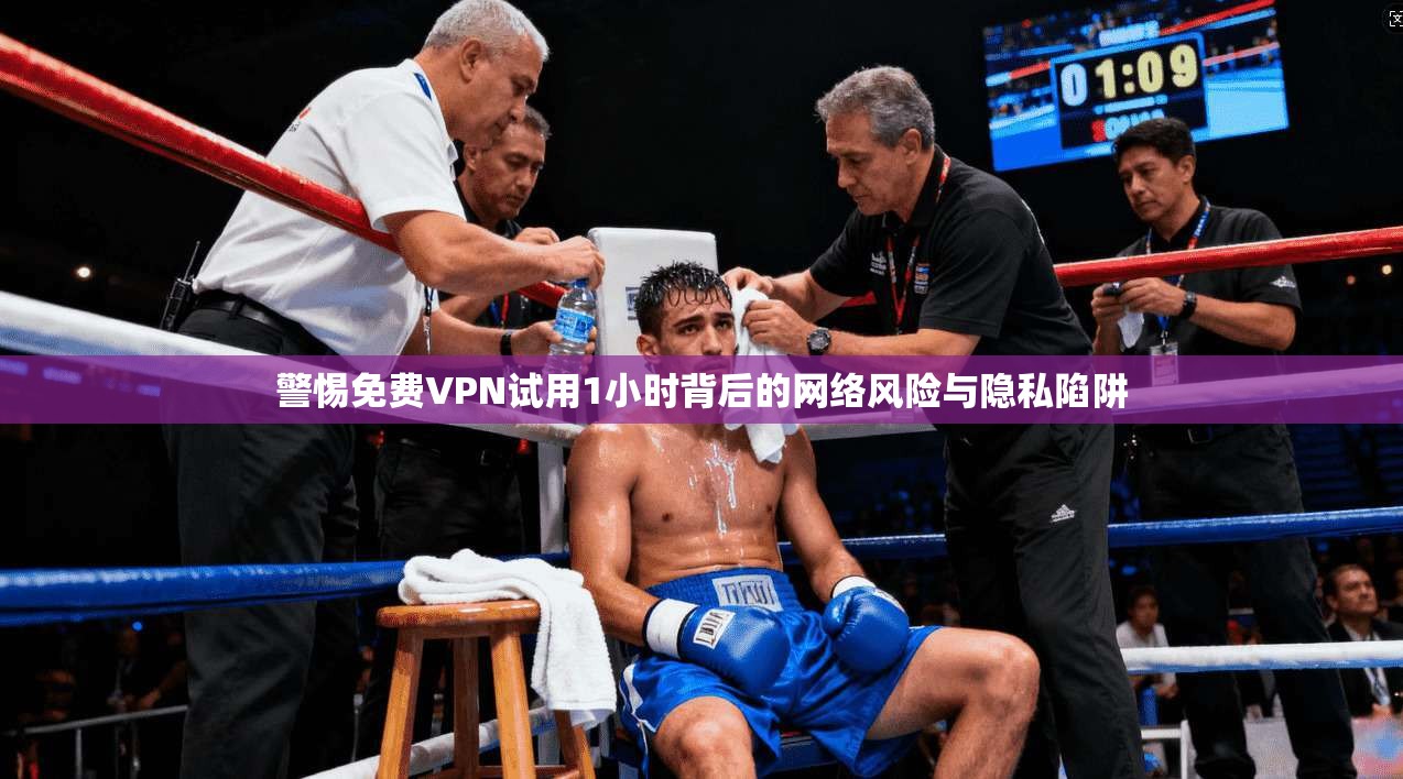 警惕免费VPN试用1小时背后的网络风险与隐私陷阱