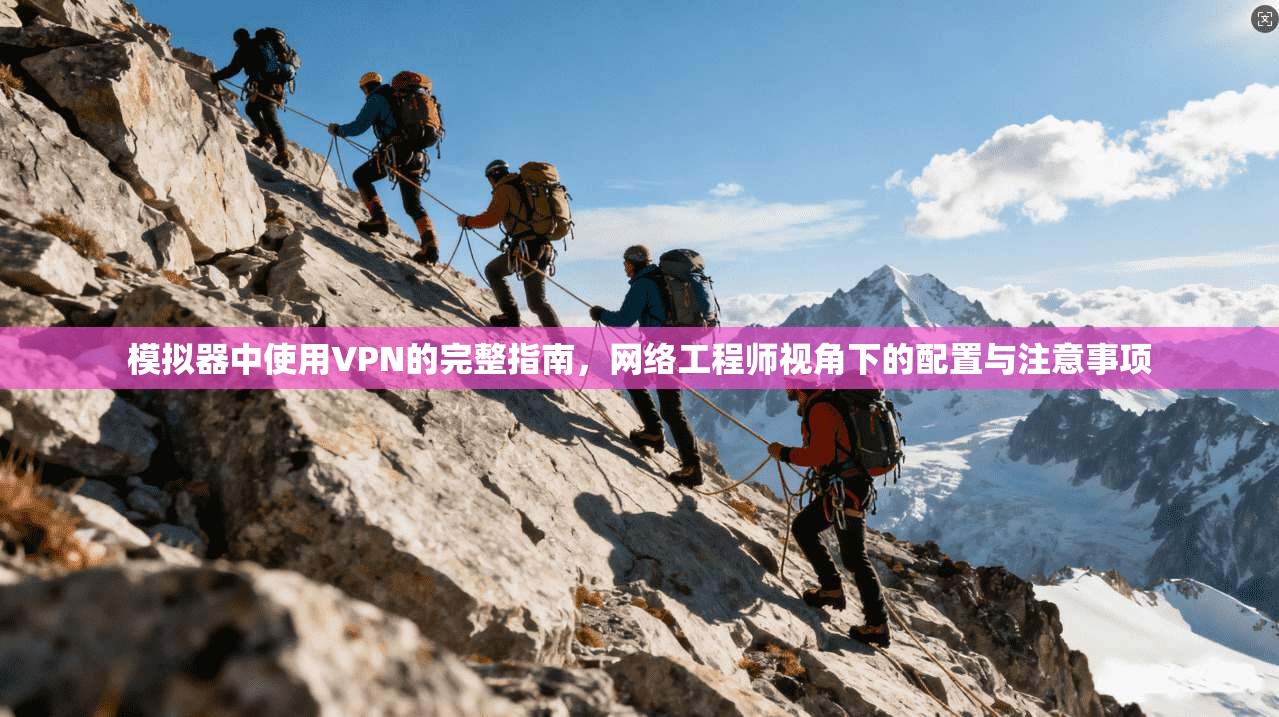 模拟器中使用VPN的完整指南,网络工程师视角下的配置与注意事项