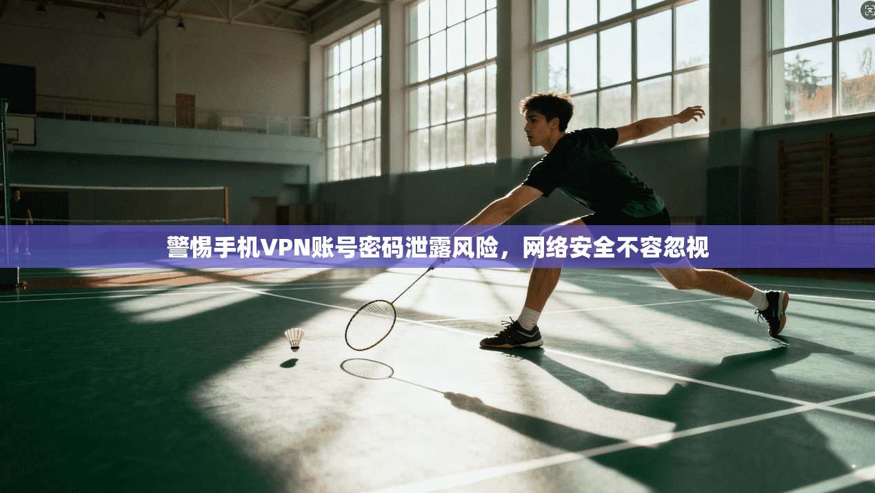 警惕手机VPN账号密码泄露风险,网络安全不容忽视
