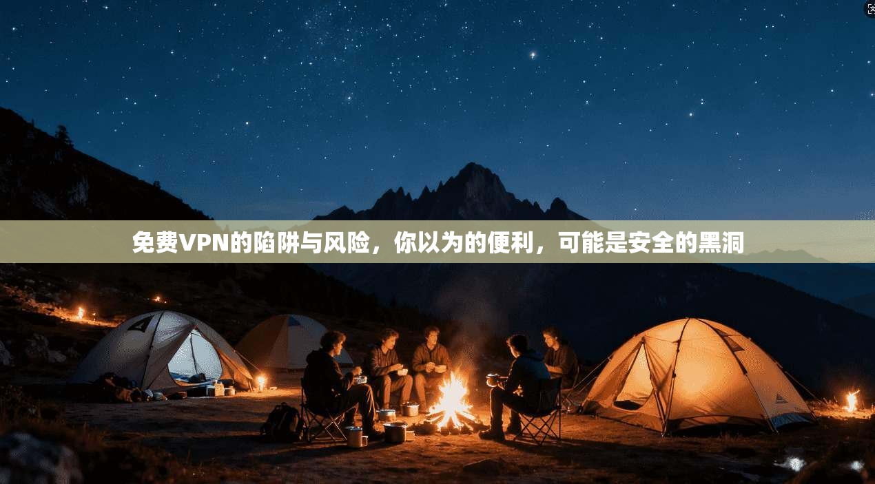 免费VPN的陷阱与风险，你以为的便利，可能是安全的黑洞
