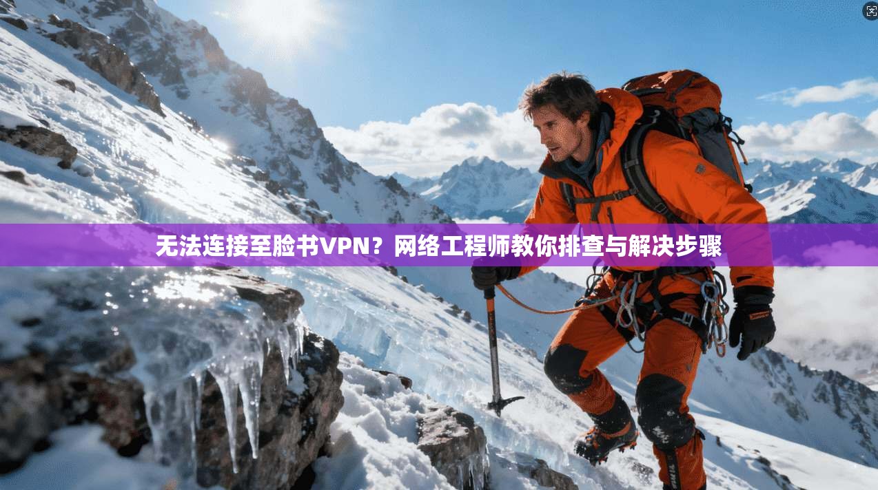 无法连接至脸书VPN？网络工程师教你排查与解决步骤
