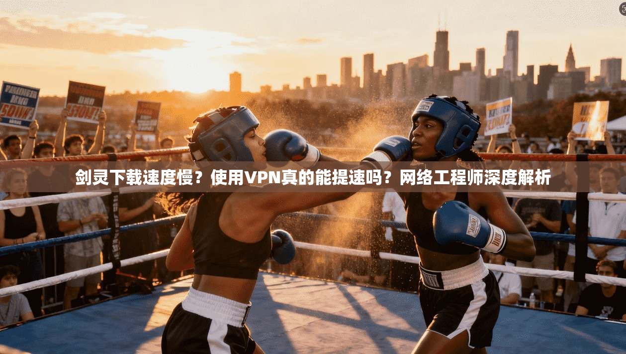剑灵下载速度慢？使用VPN真的能提速吗？网络工程师深度解析