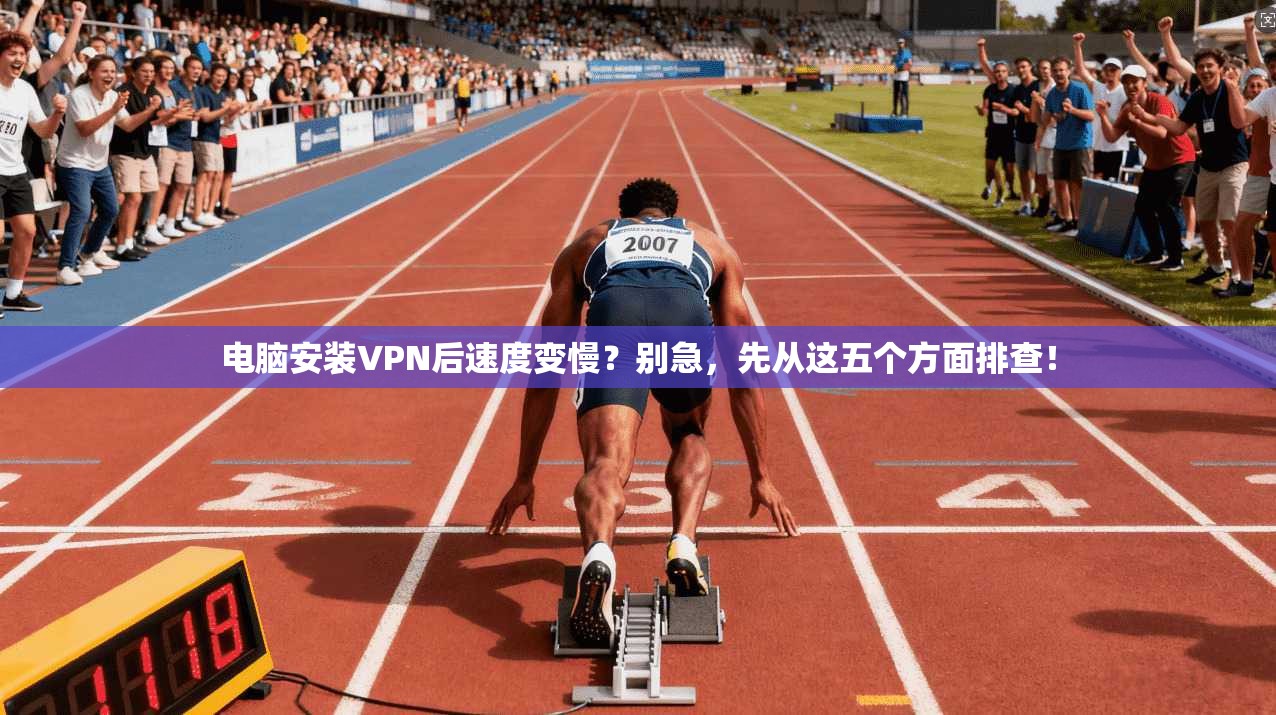 电脑安装VPN后速度变慢?别急,先从这五个方面排查!