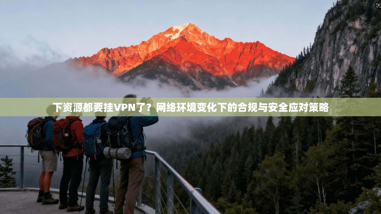 下资源都要挂VPN了?网络环境变化下的合规与安全应对策略