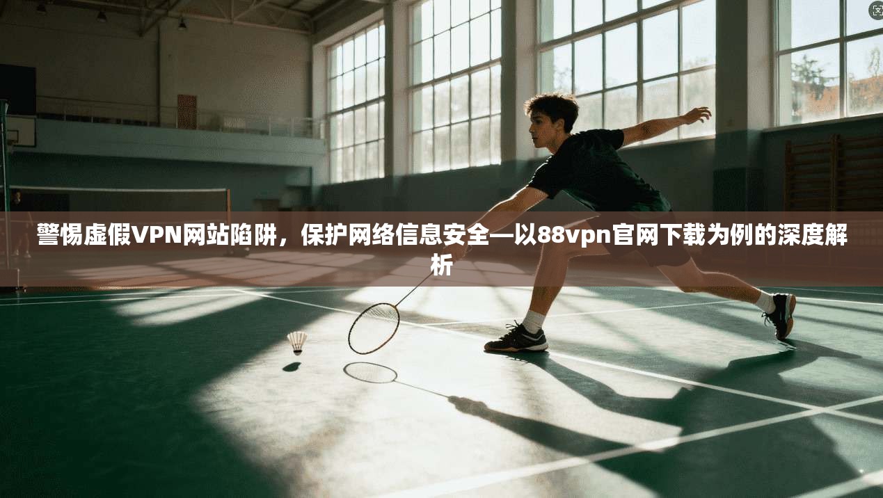 警惕虚假VPN网站陷阱，保护网络信息安全—以88vpn官网下载为例的深度解析