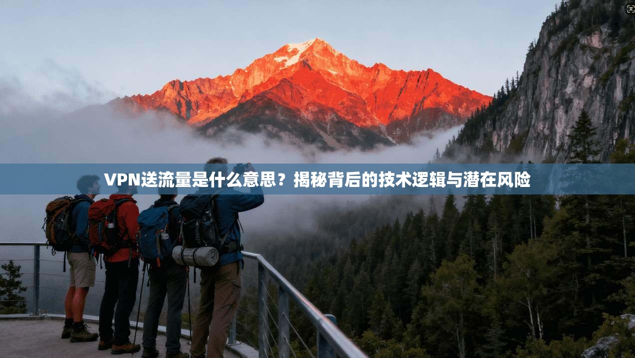 VPN送流量是什么意思？揭秘背后的技术逻辑与潜在风险