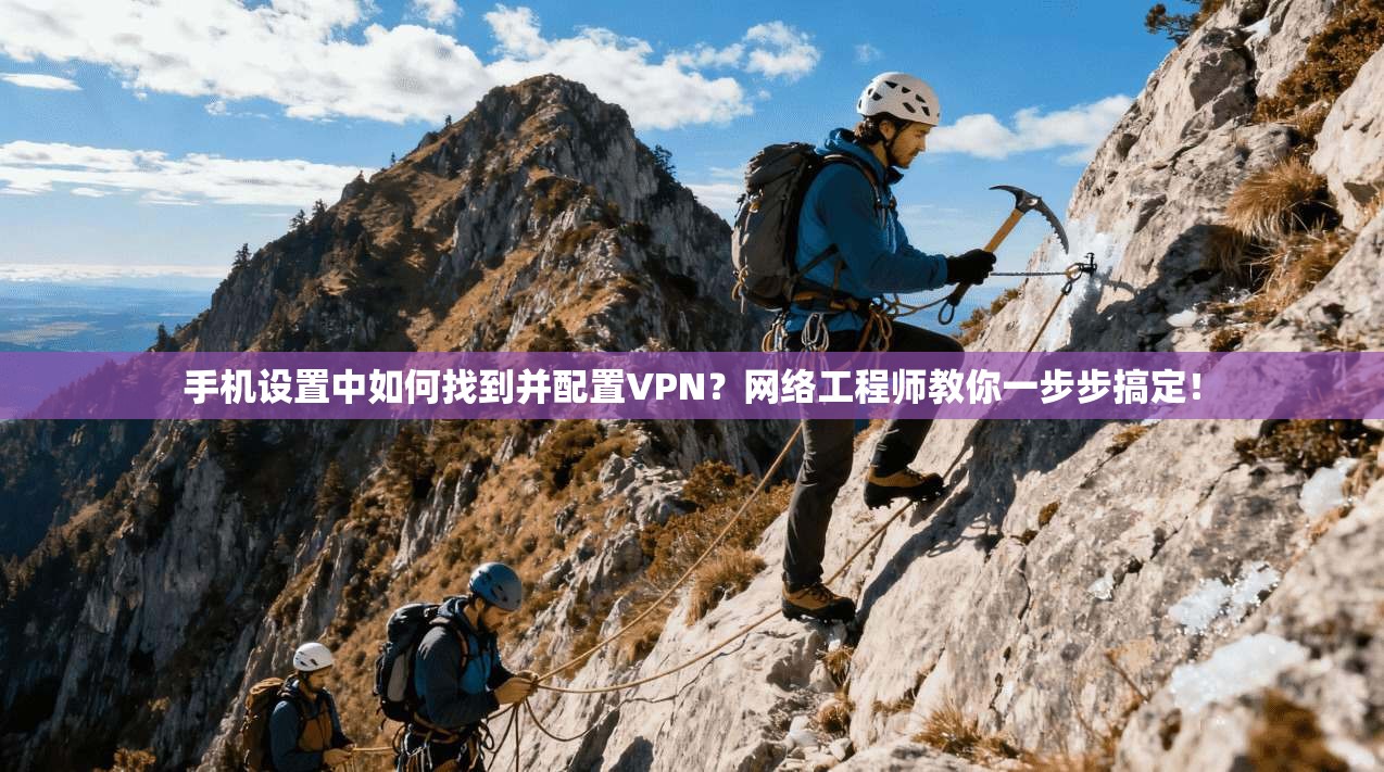 手机设置中如何找到并配置VPN?网络工程师教你一步步搞定!