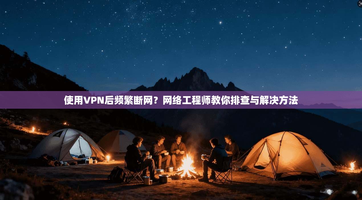 使用VPN后频繁断网?网络工程师教你排查与解决方法