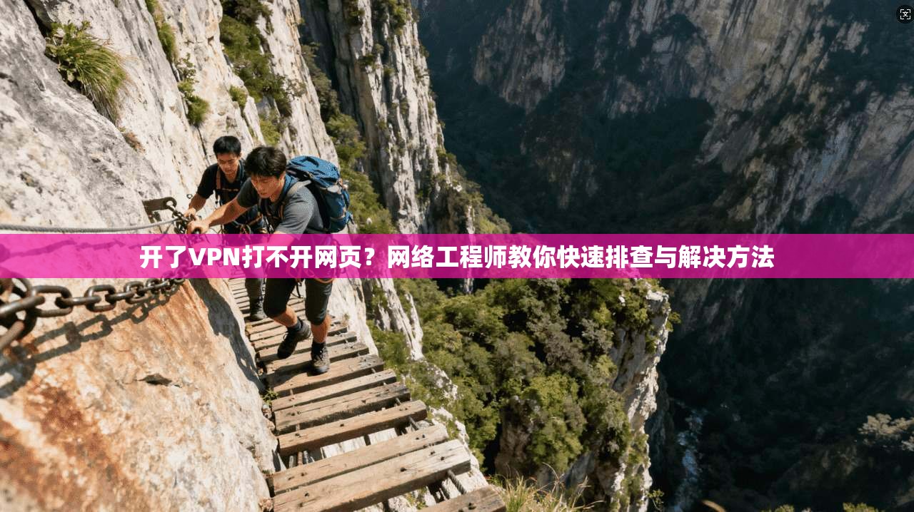 开了VPN打不开网页?网络工程师教你快速排查与解决方法