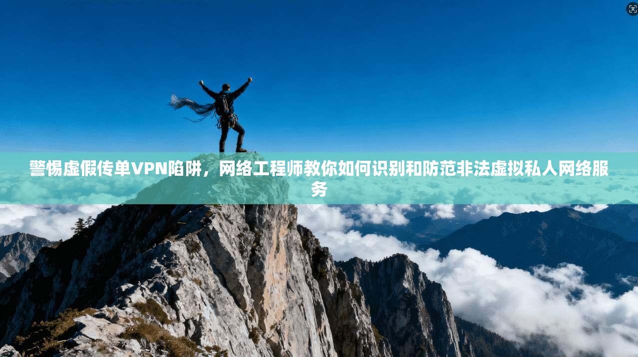 警惕虚假传单VPN陷阱，网络工程师教你如何识别和防范非法虚拟私人网络服务