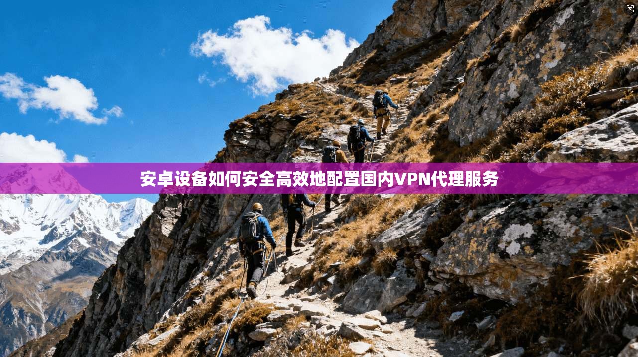 安卓设备如何安全高效地配置国内VPN代理服务