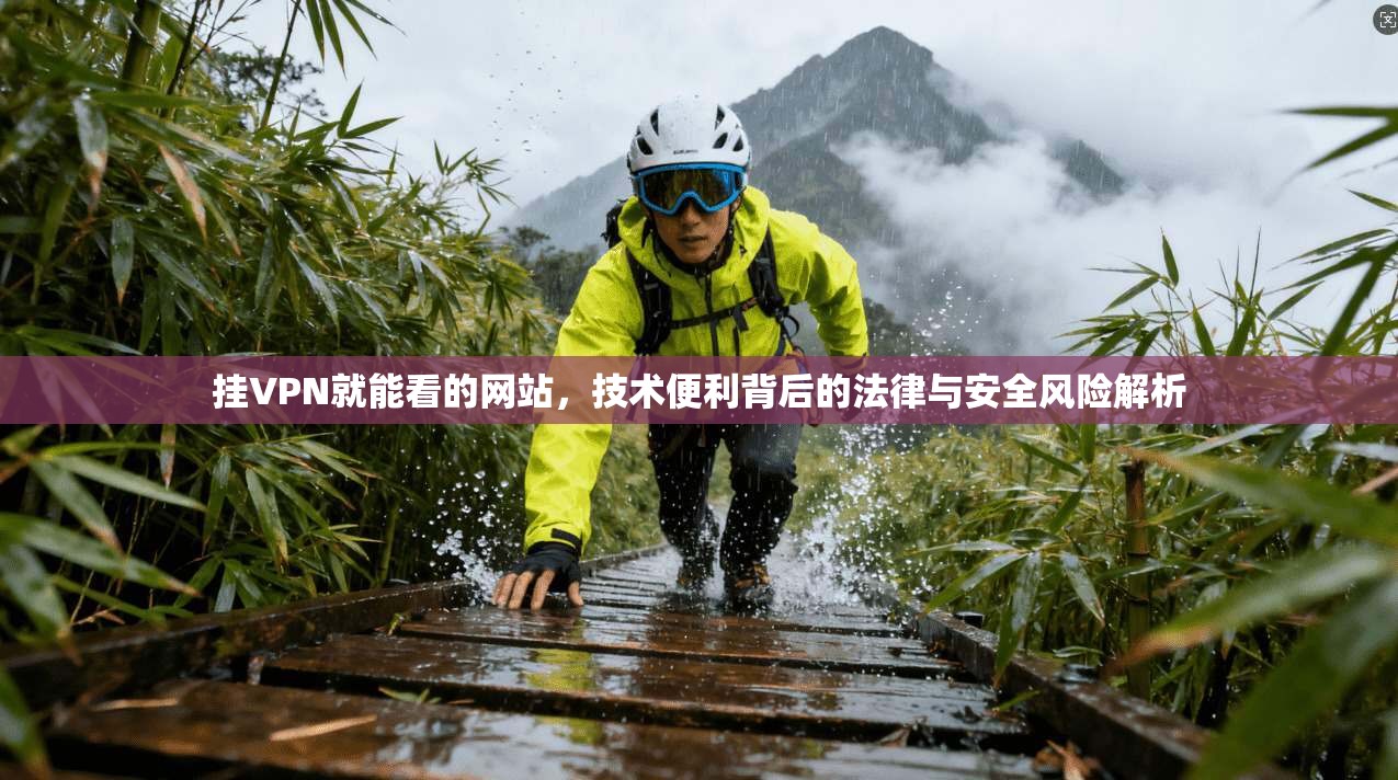 挂VPN就能看的网站，技术便利背后的法律与安全风险解析