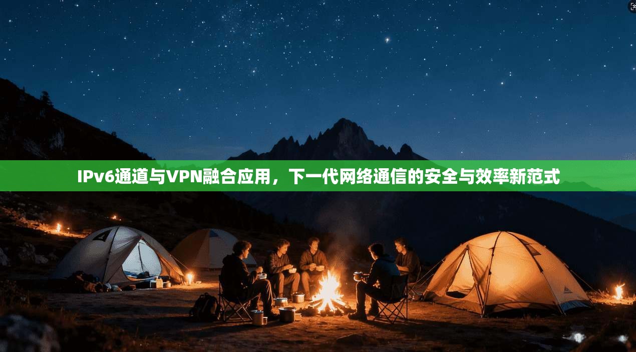 IPv6通道与VPN融合应用，下一代网络通信的安全与效率新范式