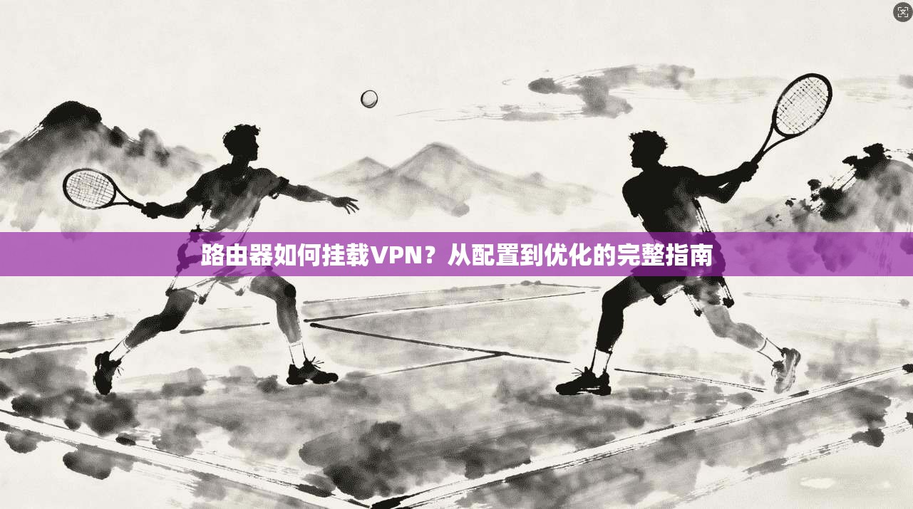 路由器如何挂载VPN?从配置到优化的完整指南