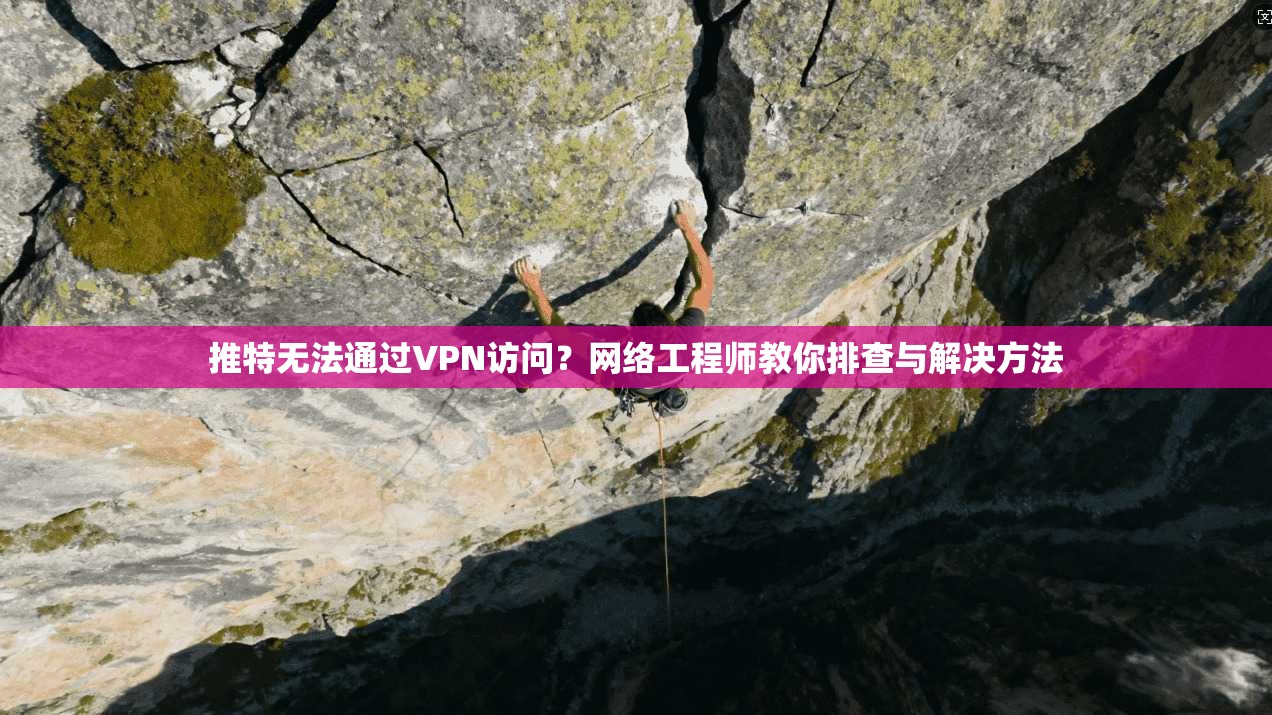 推特无法通过VPN访问？网络工程师教你排查与解决方法